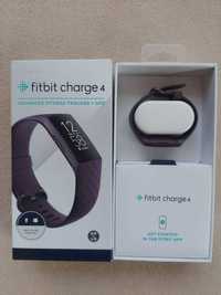 Opaska Fitbit charge 4 GPS NFC fiolet