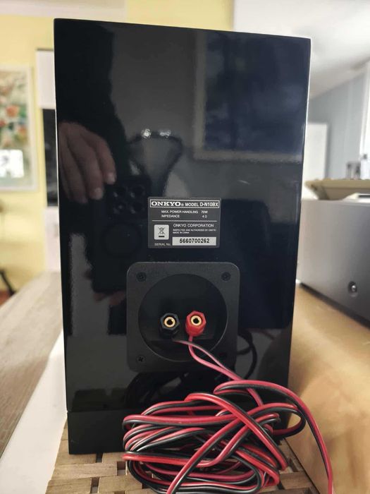 Amplituner Onkyo CR-715 + Onkyo D-N10BX  (wspaniały dźwięk/ zadbany)