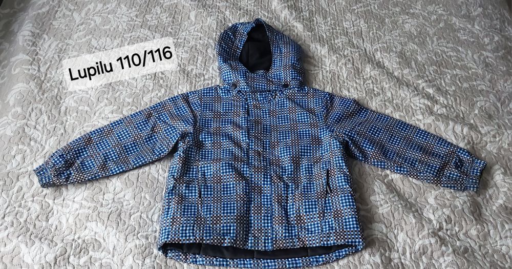Kurtka zimowa,narciarska dla chłopca firmy Lupilu rozmiar 110/116 bdb