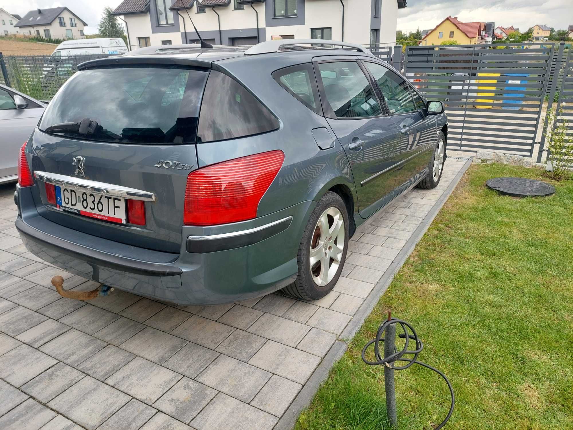 Peugeot 407 SW 2.2 benz+lpg 163KM