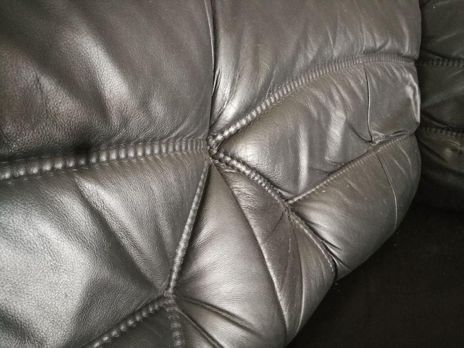 Komplet skórzany Sofa 5 + 1 z plecamii