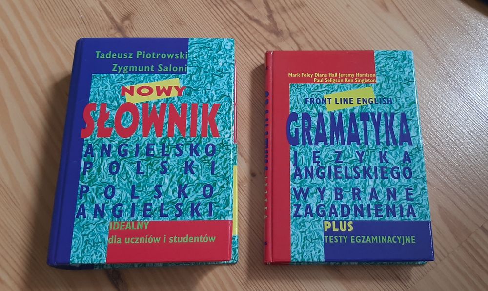 Słownik języka angielskiego + gramatyka