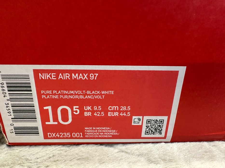 buty męskie trampki nike air max 97 44,5