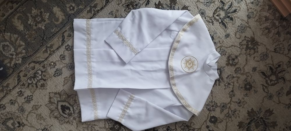 Strój komunijny alba dla chłopca