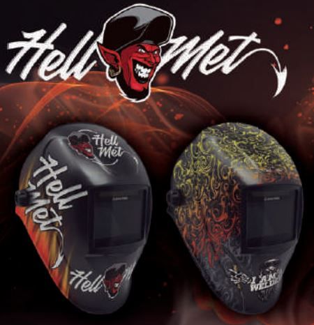 Máscara Capacete Soldar "HellMet" Solter