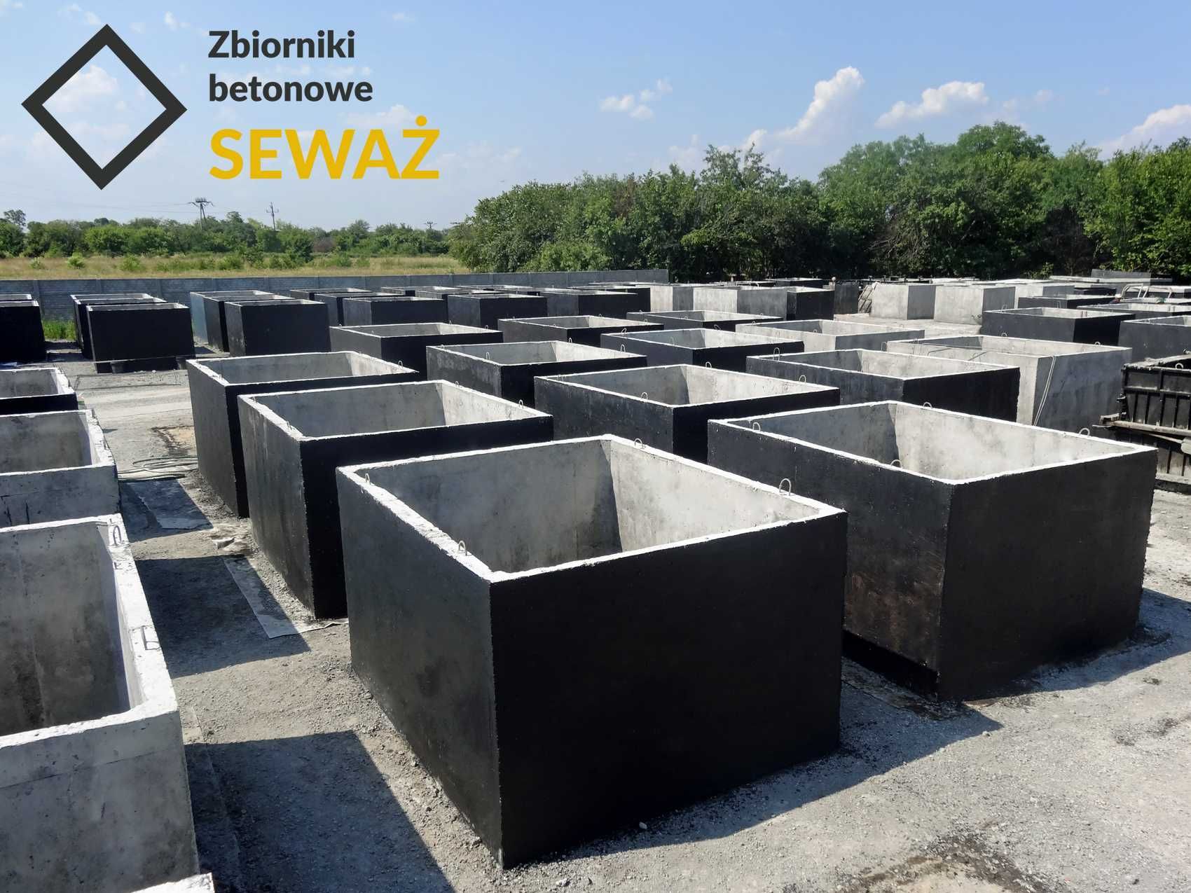 10m3 Szambo betonowe na ścieki/ Zbiornik na deszczówkę 10m3 - szamba