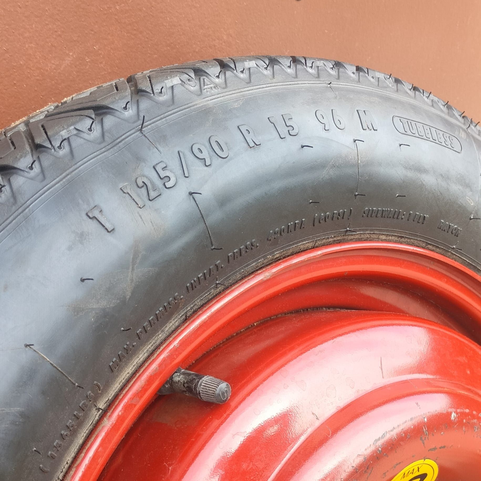 Koło dojazdowe Opel