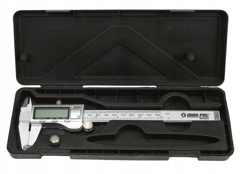 Suwmiarka Elektroniczna Metalowa 150Mm Walizka