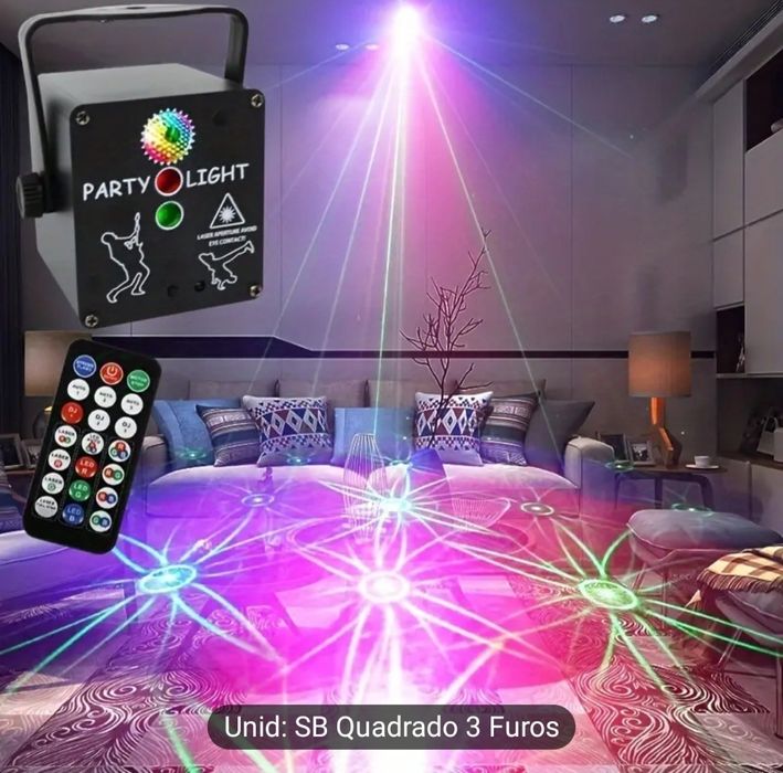 Luzes party vários efeitos