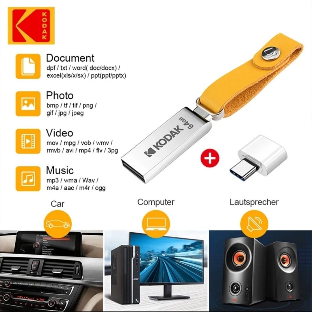 Usb flash накопитель 64gb / USB 3.2