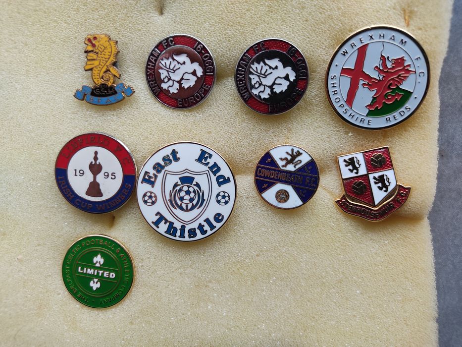 Pin emblema de clube de futebol Inglaterra Escócia Irlanda Gales