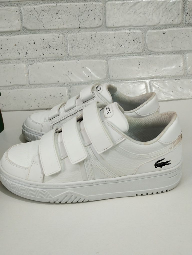 Sneakersy trampki Lacoste r.37,5 skóra ekologiczna