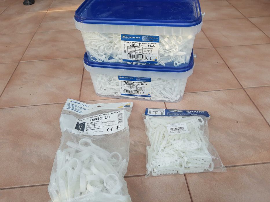 Uchwyt przewodu YEDP 3x1,5 3x2,5 2x600 szt 1x100szt + gratis