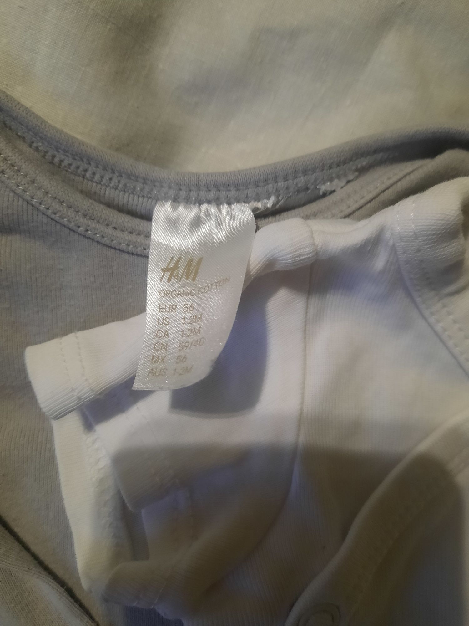 Набір бодіків H&M 56 розмір