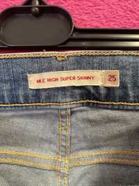 Spodnie highsuper skinny  Levis