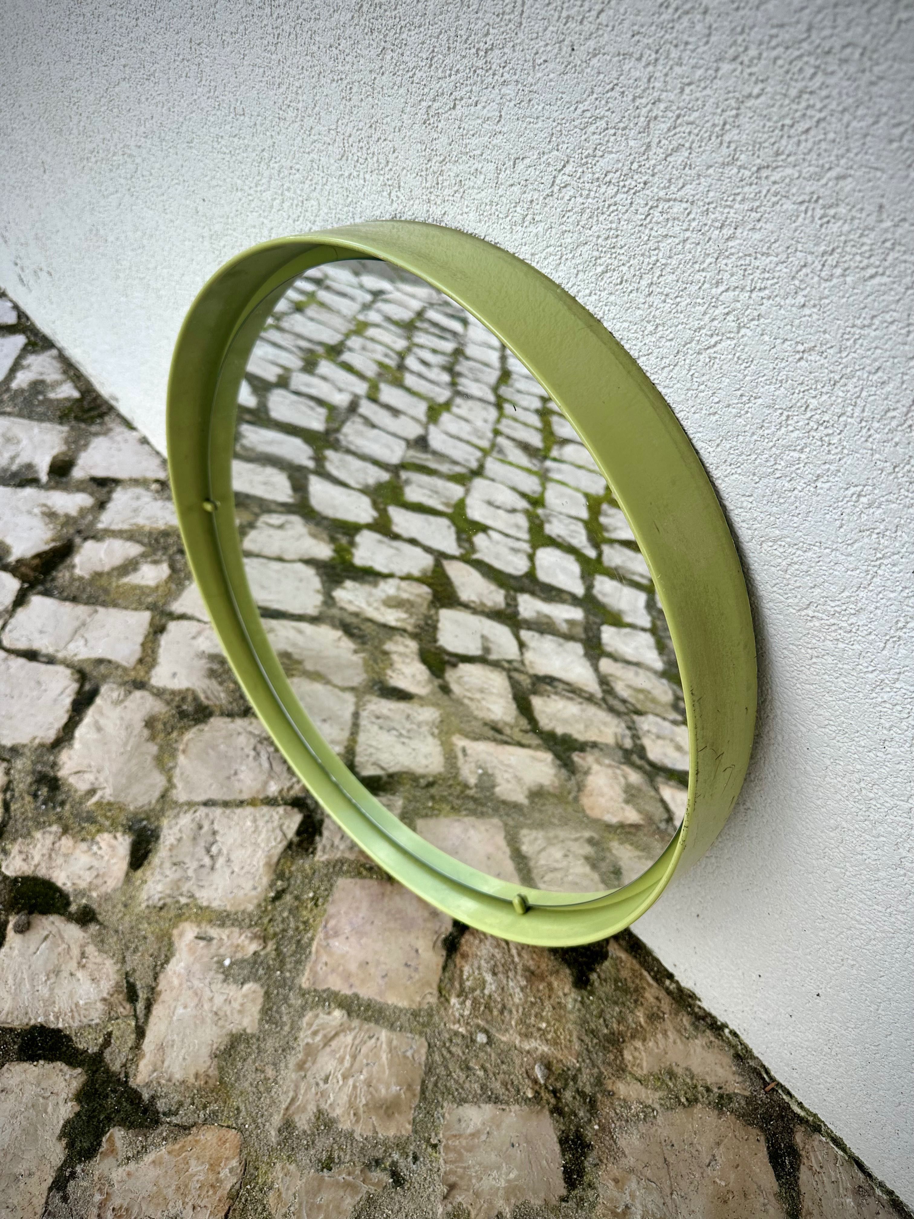 Espelho verde vintage
