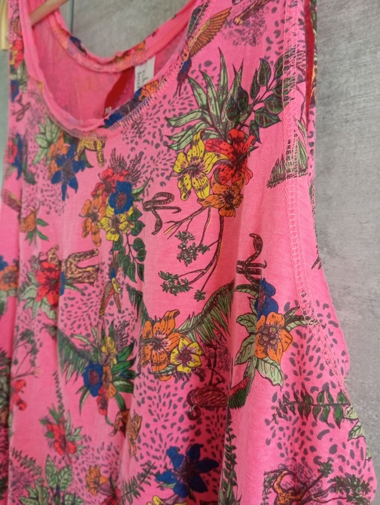 Bluzka H&M różowa