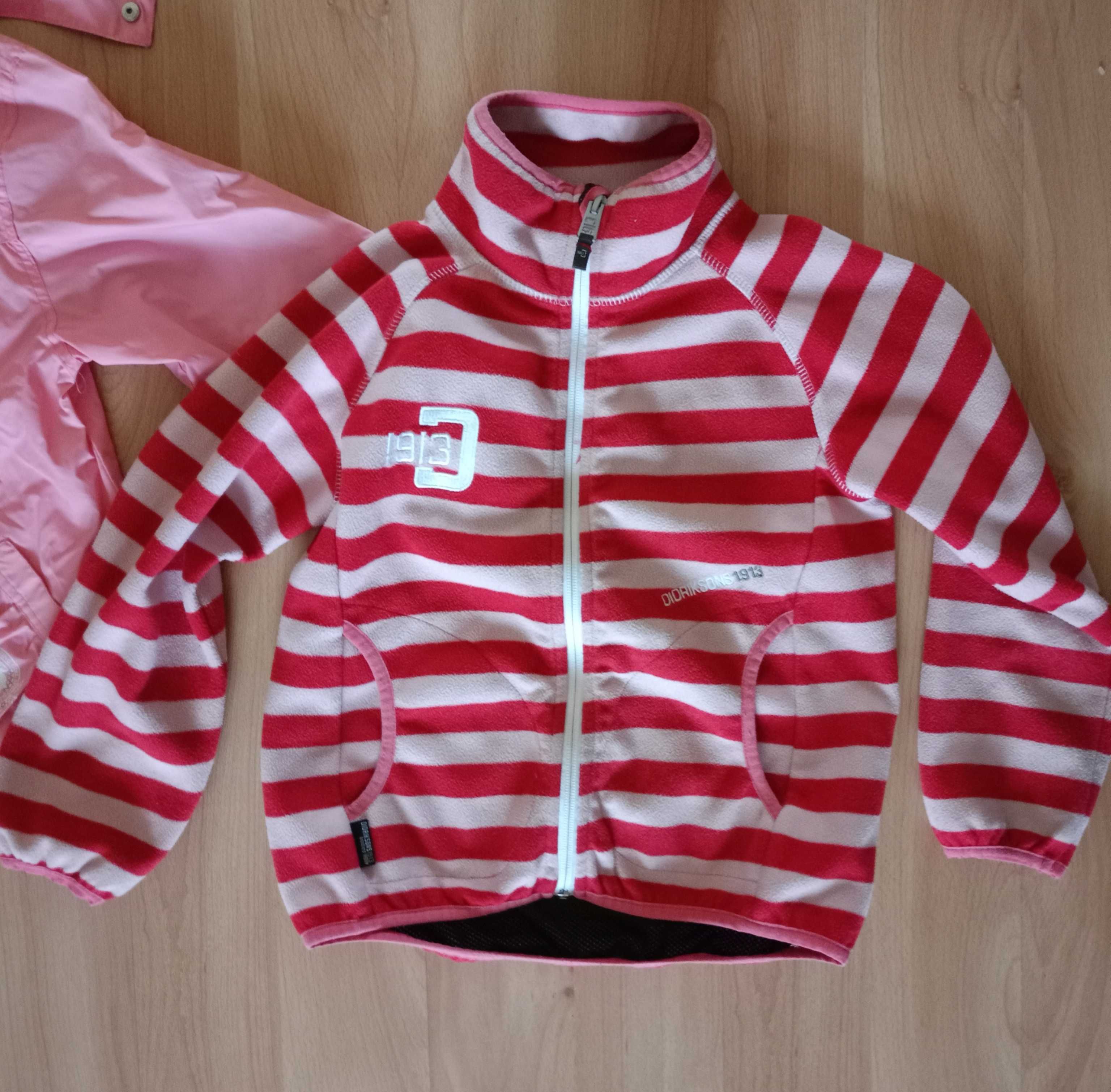Bluza polar didriksons system termiczny kurtka  122/128