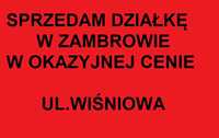 Sprzedam dużą działke w Zambrowie przy Wiśniowej OKAZYJNA CENA