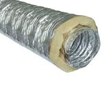 spiro flex izolowana fi 203mm - 2 x 10m + gratis około 5m