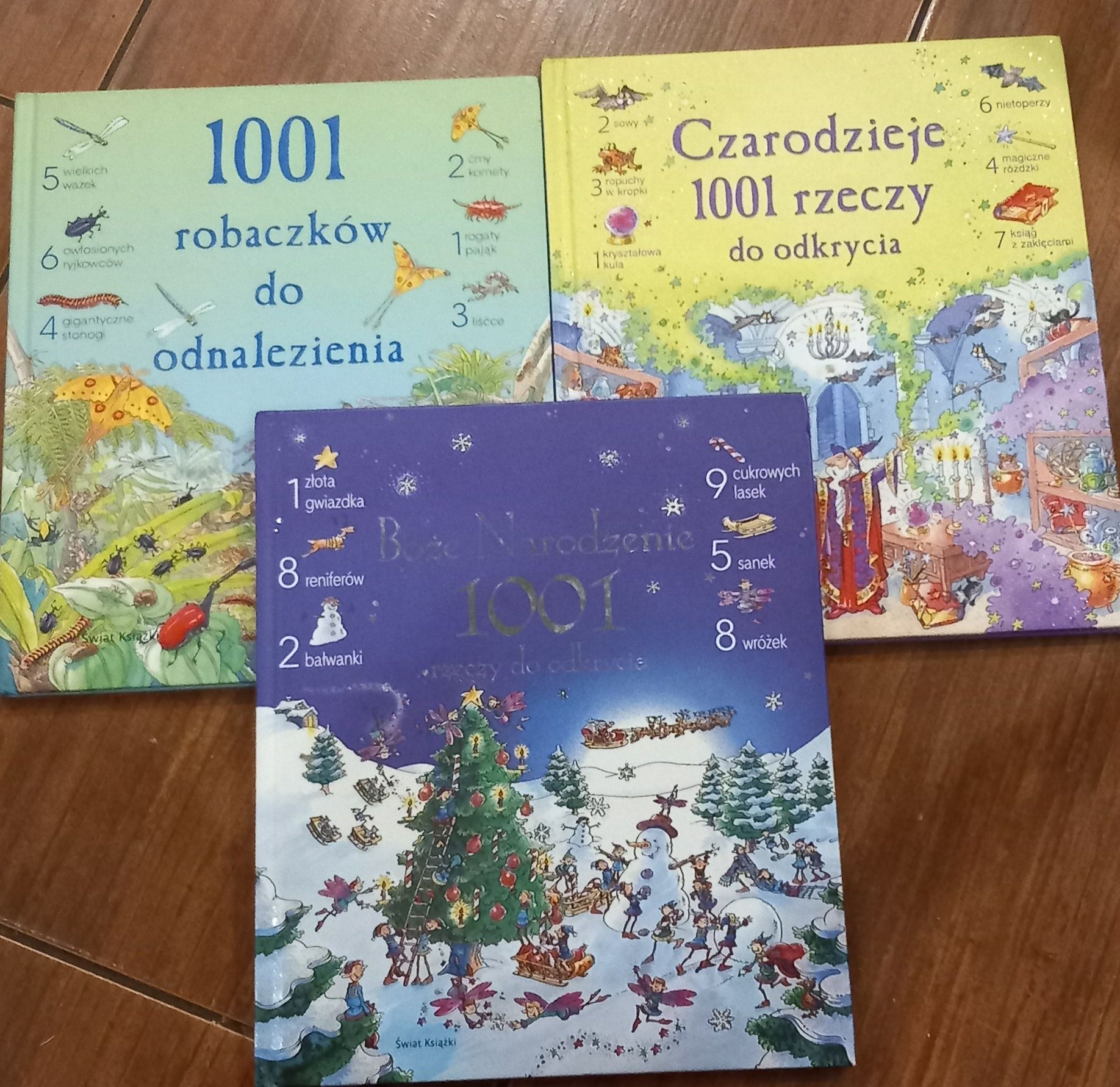1001 rzeczy do odkrycia boże narodzenie, czarodzieje 1001 robaczków