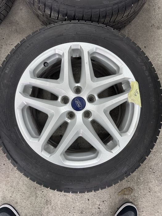 Коплект дисков 5/108/17 с зимней резиной 225/55/17и датчиками