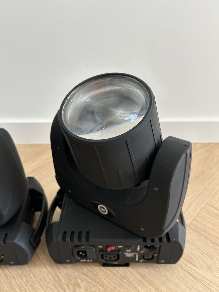 LIGHT4ME BEAM 60 LED głowa ruchoma mocna DJ torba zespół strobo 100W
