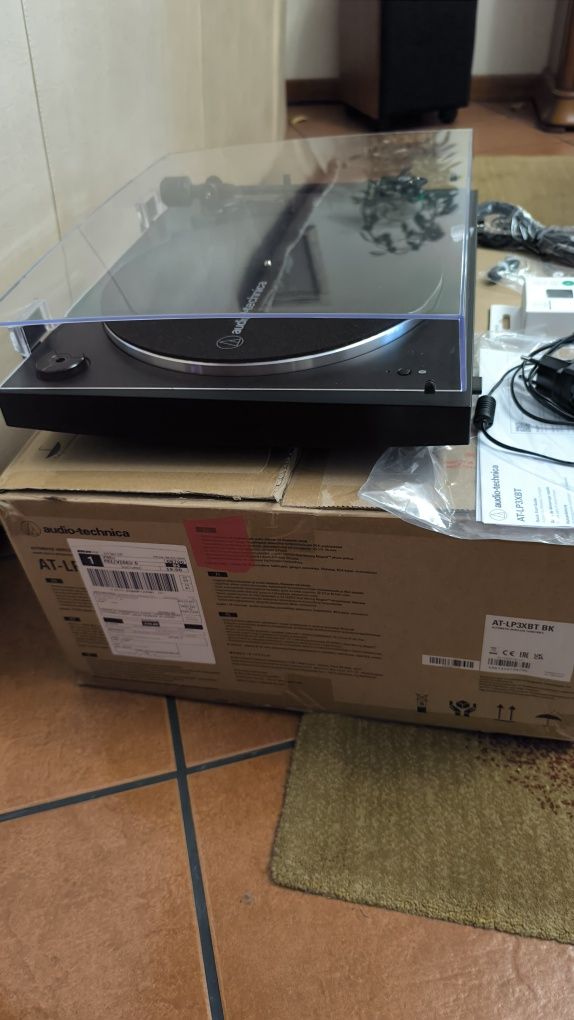 Gira discos Audio Técnica LP3XBT