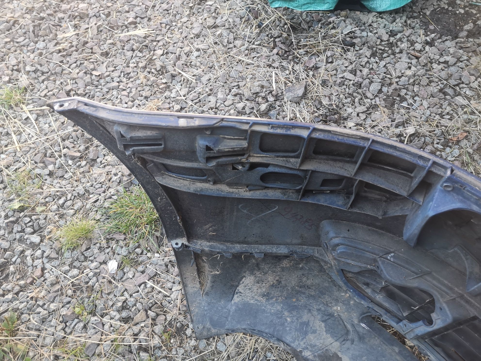 Volkswagen passat b5 fl zderzak przód lc5x chrom