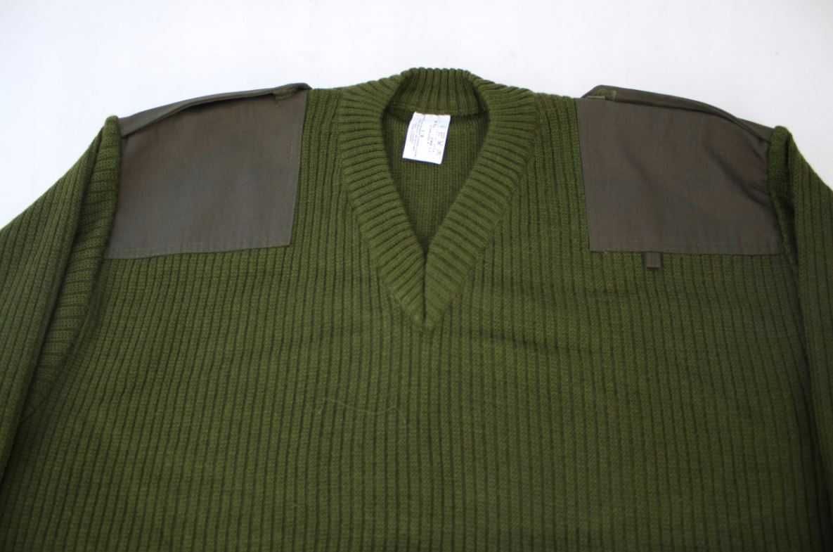 Wojskowy Sweter Armia Włochy Olive r.XL
