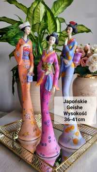 Japońskie Geishe. Wysokość 41cm