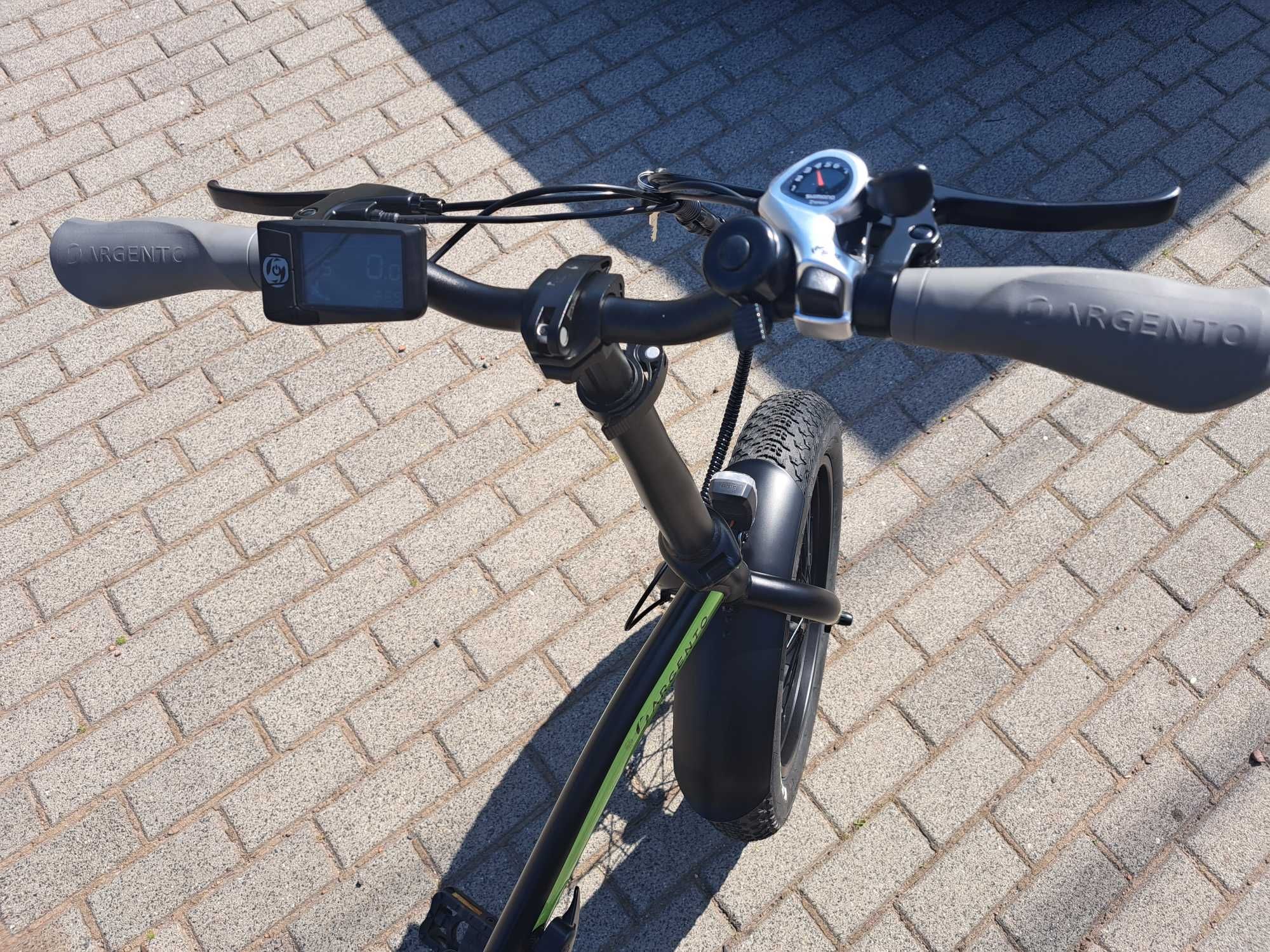 Rower elektryczny składany ARGENTO FATbot  MINI mad