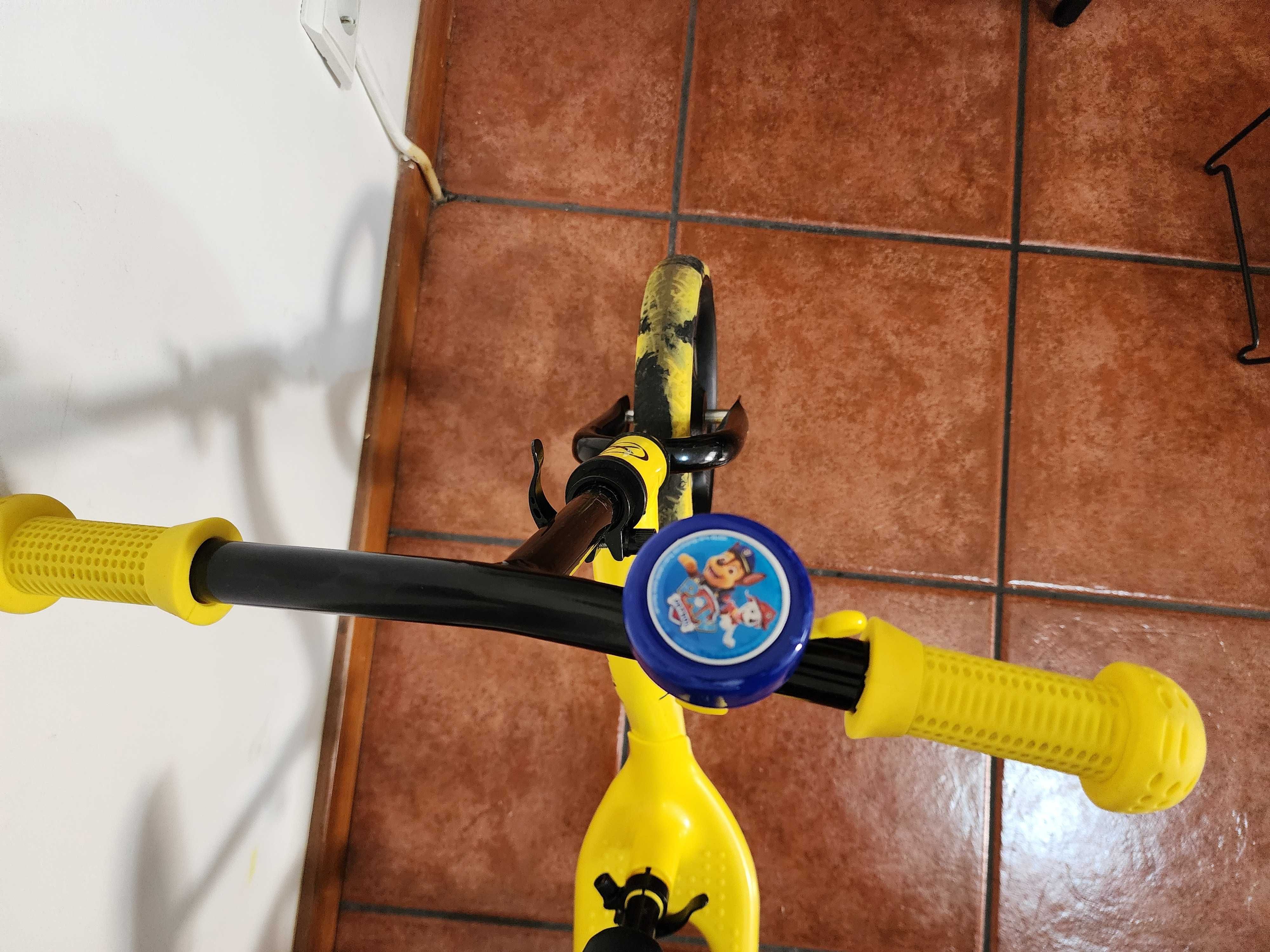 Bicicleta de aprendizagem/equilíbrio - Bicicleta Neon sem Pedais