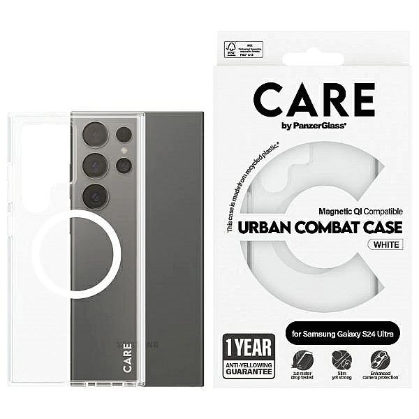 Etui CARE by PanzerGlass Flagship QI Case na SamsUng Galaxy S24 Ultra