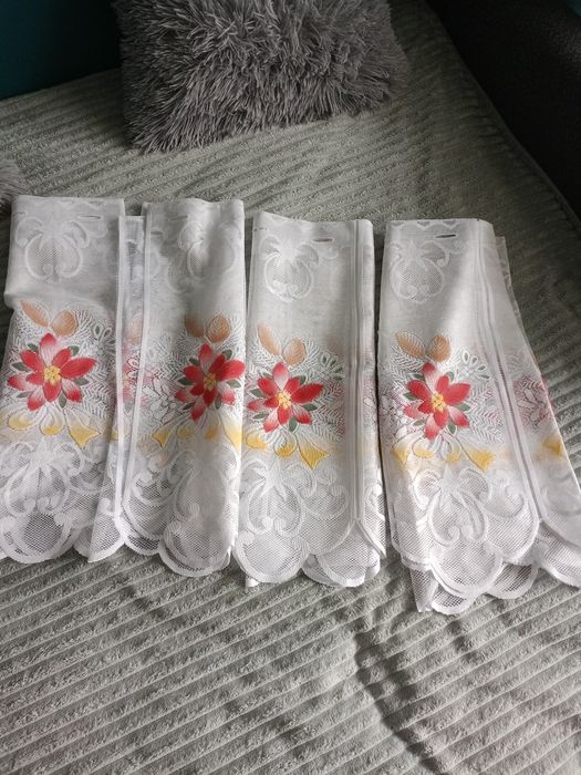 Sprzedam nowy zestaw firanek/ zazdroski