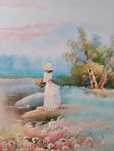 Moldura com paisagem