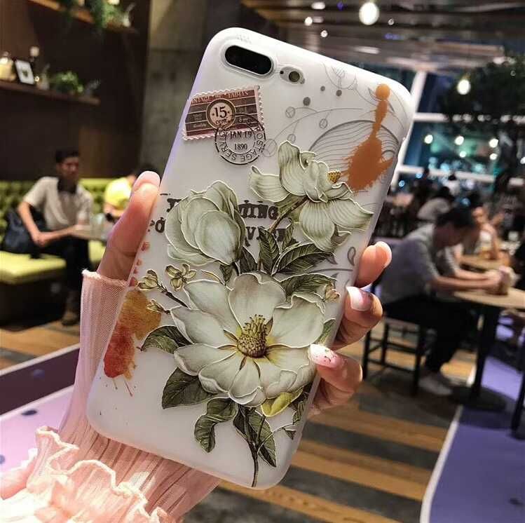 Ропродаж Чехол силиконовый с цветами Iphone Айфон Xs Max