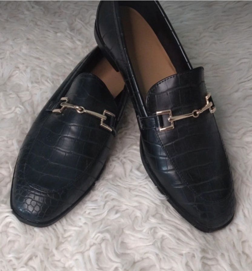 Nowe buty damskie h&m 39 czarne półbuty