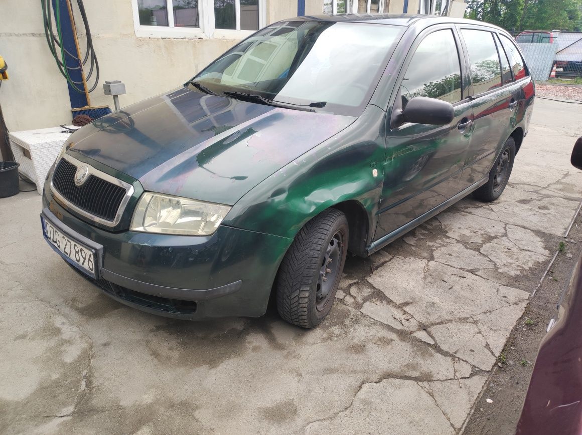 Skoda Fabia kombi 1.9 SDI 2002r  opłaty do lutego. Zgorzelec