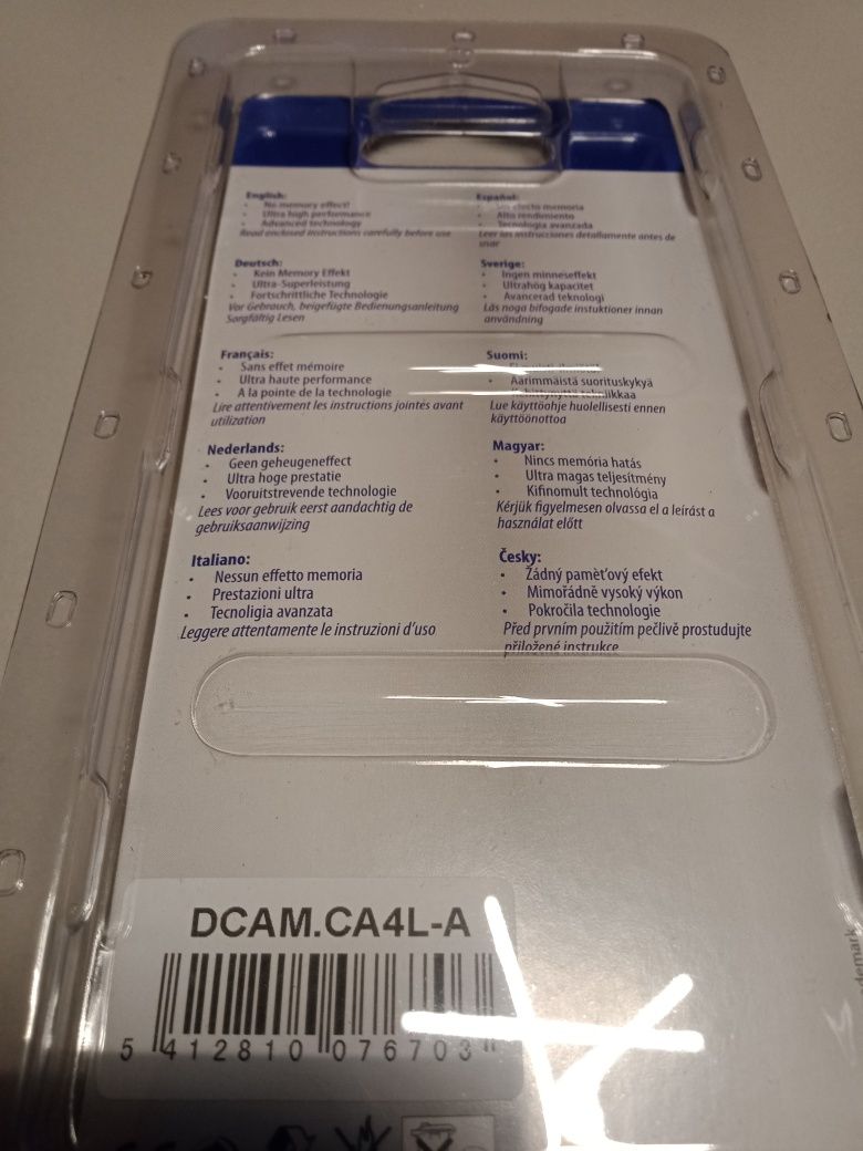 Bateria do CANON DCAM CA4L-A Litium 3.6V 600mAh