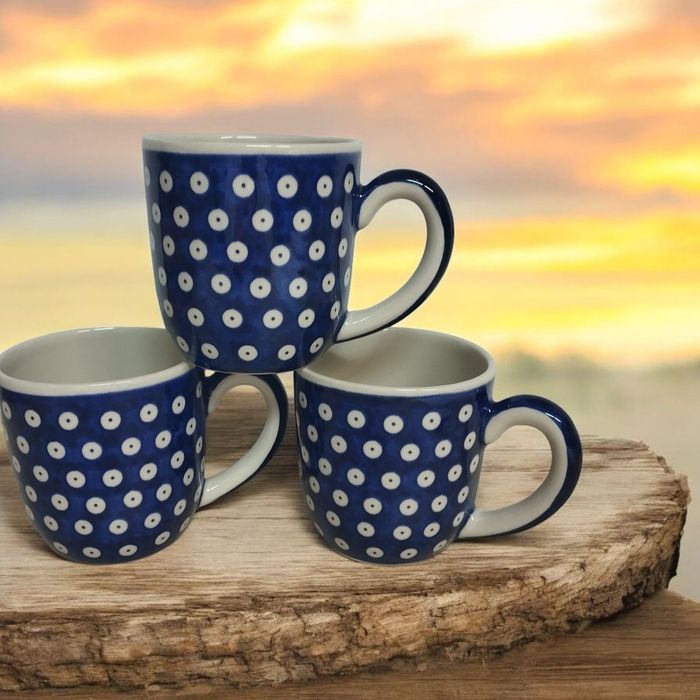 Kubeczki Gat 2.poj 380 ml.Ceramika Bolesławiec