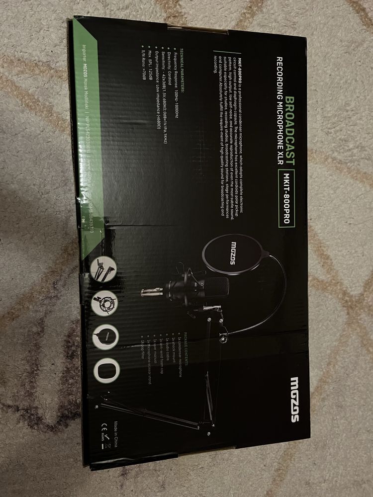 Mikrofon Mozos MKIT-800PRP