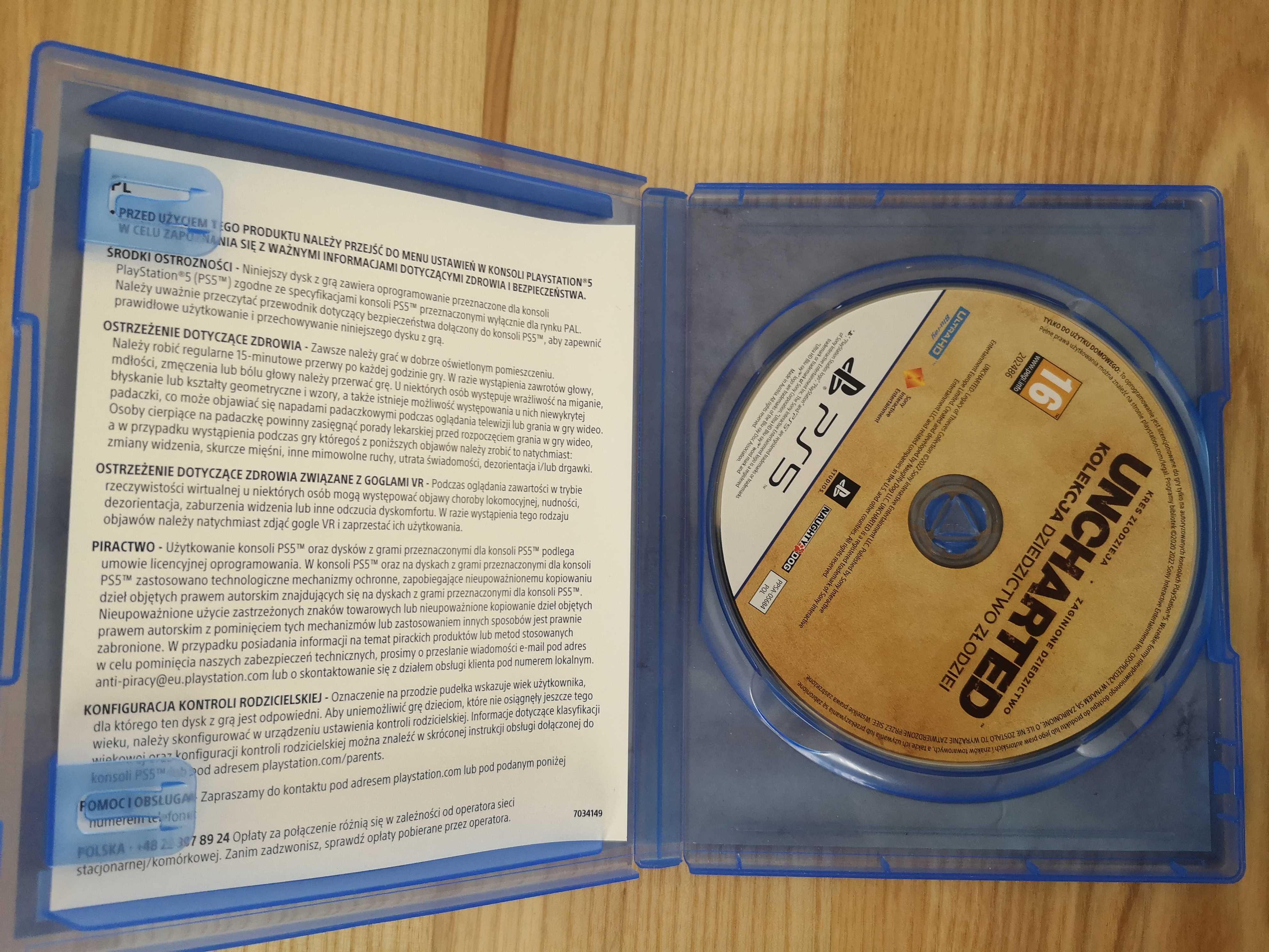 Uncharted Kolekcja Dziedzictwo złodziei PS5