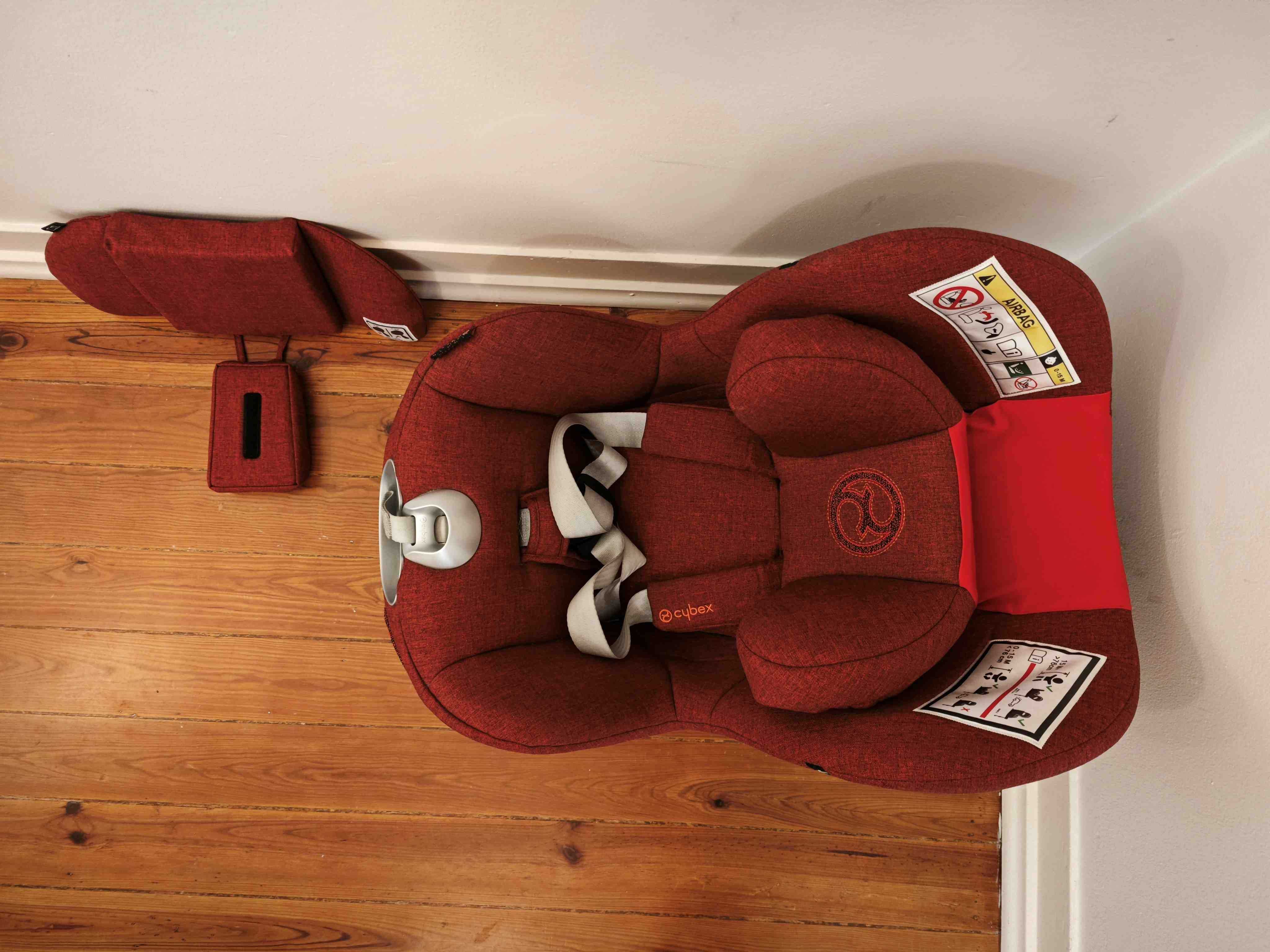 Conjunto Cybex 0 a 4 anos: Ovo Cloud Z i size + Sirona Z i size + base