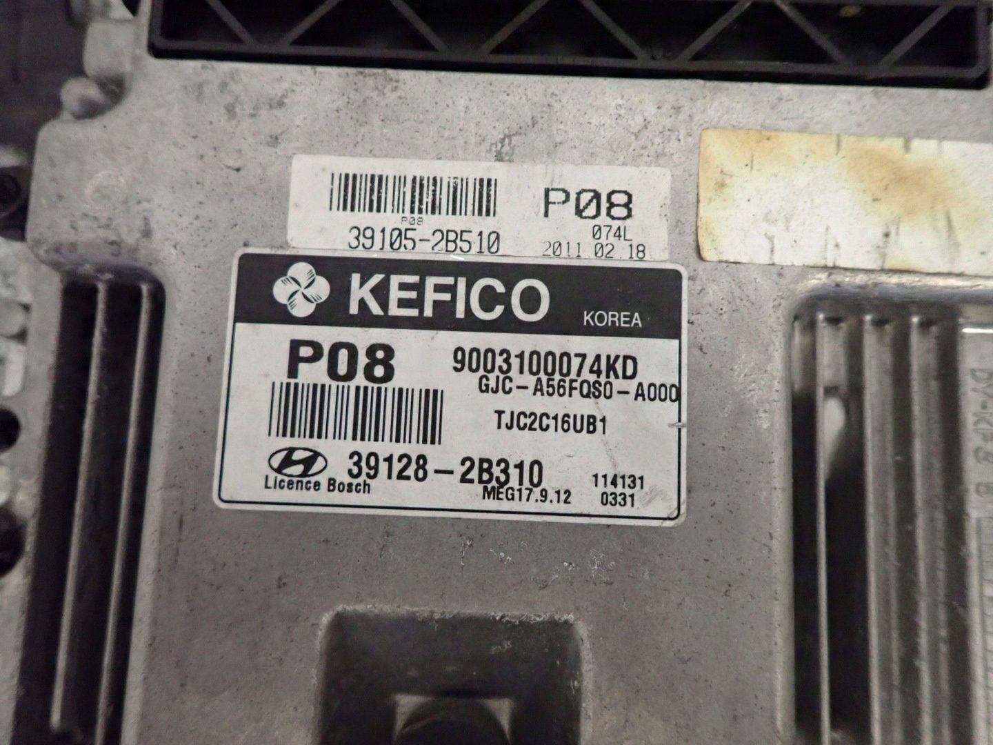 HYUNDAI IX20 1.6B AUTOMAT 09- ZESTAW STARTOWY STACYJKA KOMPUTER KEYLESS