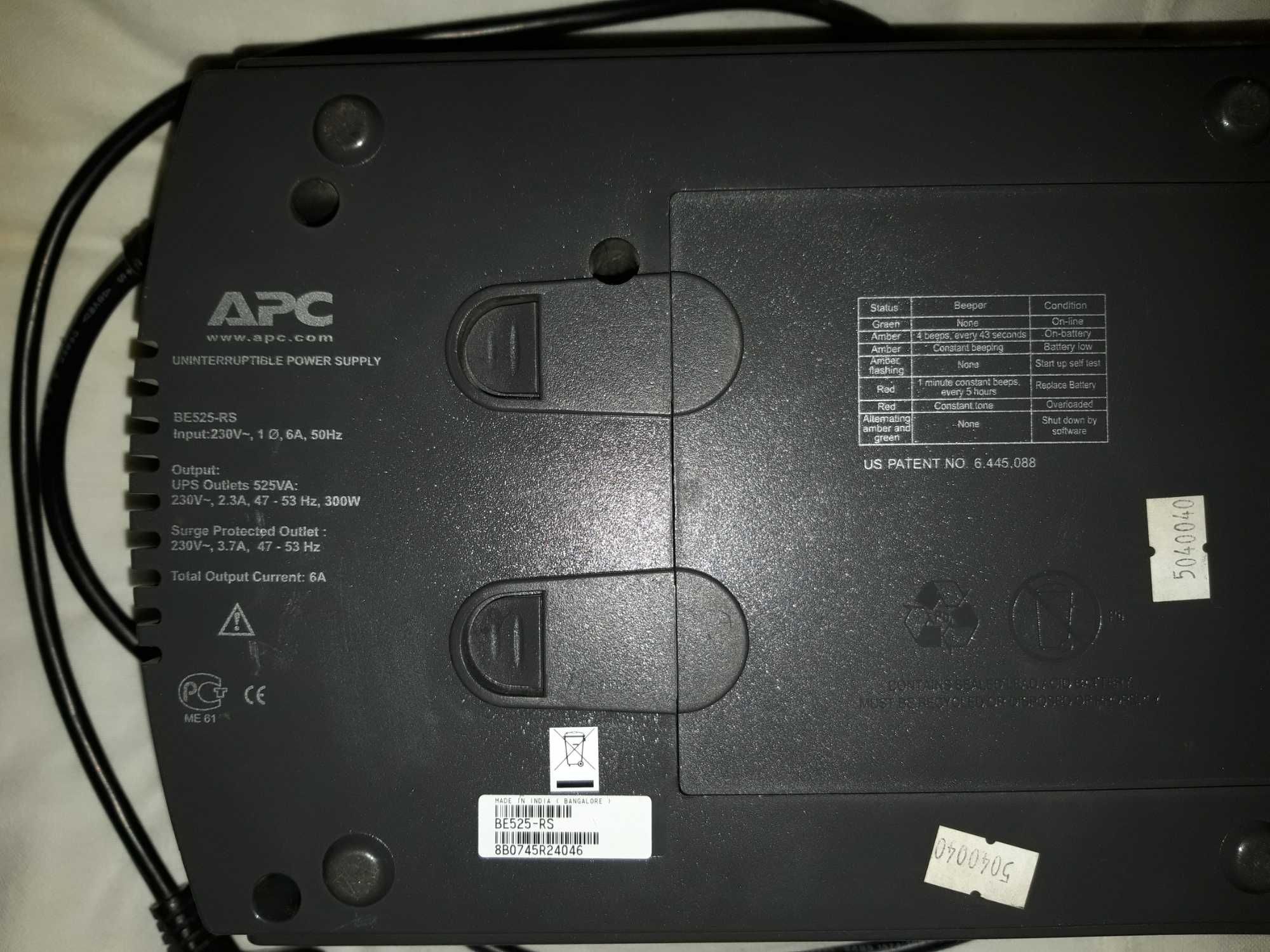 APC Back-UPS ES 500 без АКБ. APC Back ups ES 550. APC Back-UPS CS 475.
