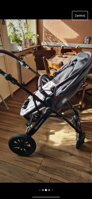 Wózek głębokospacerowy 3w1 Kinderkraft MOOV