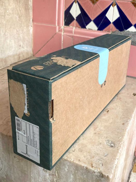 Sifão Lavatório, Latão Cromado - BRUMA Lusitano - NOVO