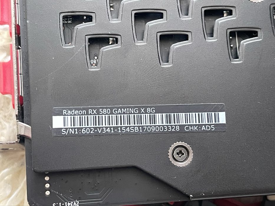 Відеокарта MSI Radeon RX 580 GAMING X 8G