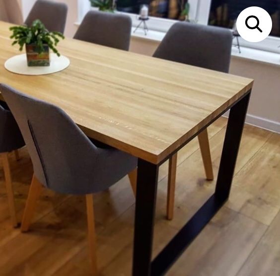 Stół LOFT Industrial lite drewno postarzany rustykalny dąb